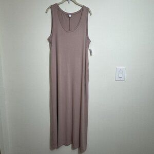 OLD NAVY Women’s Maxi Shirt Dress Size XL Summer Festival With Pockets New